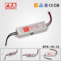 new arrival CE 10w IP67 waterproof mini led transformer 12v 0.8a ac/dc power supply led driver